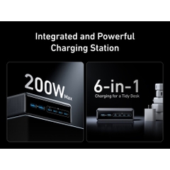 Trạm Sạc Nhanh 4C+2A ANKER Prime 200W A2683