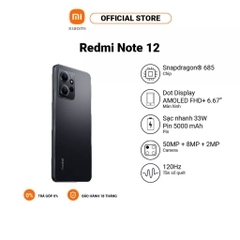 Điện thoại Xiaomi Redmi Note 12 (4GB|128GB)