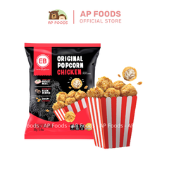 Gà popcorn vị truyền thống EB 380g Malaysia - Original Popcorn Chicken EB 380g - Nhập khẩu Malaysia