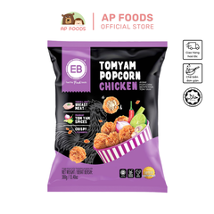 Gà popcorn vị Tomyam EB 380g Malaysia - TomYam Popcorn Chicken EB 380g - Nhập khẩu Malaysia