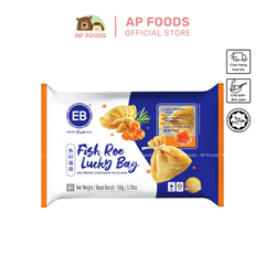 Túi tiền may mắn trứng cá EB 150g - Fish Roe Lucky Bag EB 150g - Viên thả lẩu Malaysia