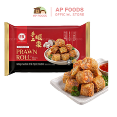 Chả tôm cuộn EB 250g - Handmade Prawn Roll 250g - Viên thả lẩu Malaysia