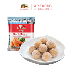 Cá viên vị cá hồi Rich mama 200g - Fish Ball (Salmon Flavoured) Rich Mama 200g - Viên thả lẩu Malaysia
