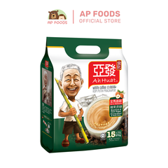 Cà phê trắng ông già hoà tan Malaysia 570g - Vị Hạt phỉ & đường mía (Ah Huat White Coffee - Hazelnut & Cane Sugar 570g)