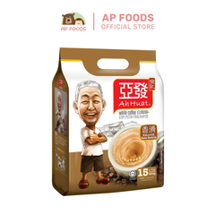 Cà phê trắng ông già hoà tan Malaysia 450g - Vị Smooth (Ah Huat White Coffee - Smooth 450g)