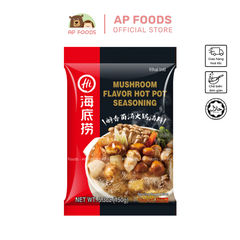 Cốt lẩu Haidilao - Lẩu nấm 110g (Mushroom Flavour Hot Pot Seasoning Haidilao 110g)