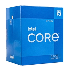 Intel Core i5 12400 Box Chính Hãng (2.50 Up to 4.40GHz | 18MB | 6C 12T | Socket 1700 | Alder Lake | No GPU | 65W)