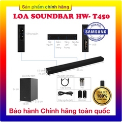 Loa Soundbar Samsung 2.1 HW-T450 Hàng chính hãng
