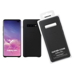 Ốp lưng da Leather cover Galaxy S10 Plus chính hãng