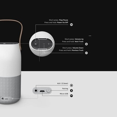 Loa Bluetooth Samsung Bottle Design đổi màu theo nhịp nhạc - Hàng chính hãng [ Fullbox ]