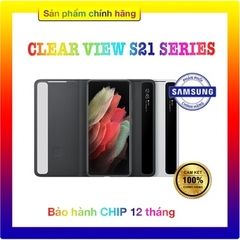 Bao da Clear View Samsung Galaxy S21 Ultra [ Hàng chính hãng Samsung Việt Nam ]