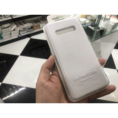 Ốp lưng da Leather cover Galaxy S10 Plus chính hãng