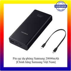 Pin sạc dự phòng Polymer 20.000 mAh Type C PD Samsung EB-P5300