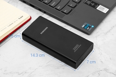 Pin sạc dự phòng Polymer 20.000 mAh Type C PD Samsung EB-P5300