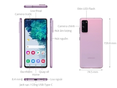 Điện thoại di động Samsung Galaxy S20 FE - Hàng chính hãng