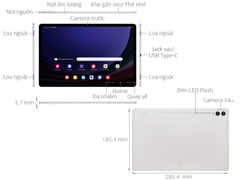 Máy tính bảng Samsung Galaxy Tab S9 / Tab S9+ [Chính hãng nguyên hộp]