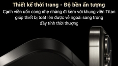 Điện thoại iPhone 15 Pro Max - Hàng chính hãng VN/A