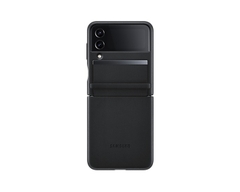 Ốp lưng Samsung Galaxy Z Flip4 Flap Leather Cover - [Hàng Chính Hãng]