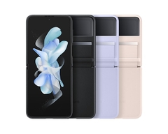 Ốp lưng Samsung Galaxy Z Flip4 Flap Leather Cover - [Hàng Chính Hãng]