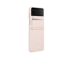 Ốp lưng Samsung Galaxy Z Flip4 Flap Leather Cover - [Hàng Chính Hãng]