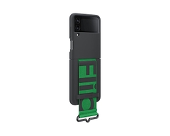 Ốp lưng Silicone Cover with Strap cho Galaxy Z Flip 4