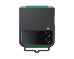 Ốp lưng Silicone Cover with Strap cho Galaxy Z Flip 4