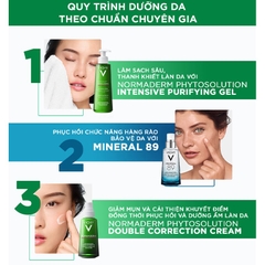 Bộ Sản Phẩm Vichy Làm Sạch & Chống Nắng Da Dầu Mụn
