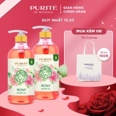 Sữa Tắm Purité Thư Giãn Da Hương Hoa Oải Hương 850ml