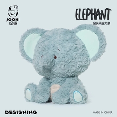 Gấu bông voi xanh mát lành 33cm