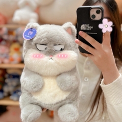 Gấu bông mèo lườm mắt liếc