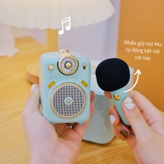 Loa Bluetooth Kiêm Mic hát Karaoke Fairy