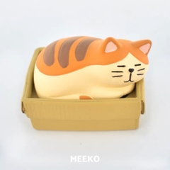 Decor Mèo ngồi ghế Boxy Cat