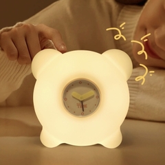 Đèn ngủ đồng hồ gấu Guby Time
