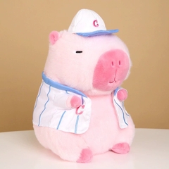 Gấu bông chuột lang nước Capybara cầu thủ bóng chày