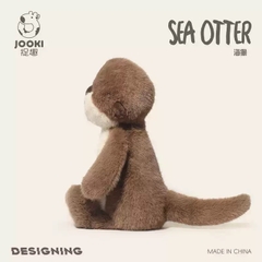 Gấu bông Rái cá nâu mềm 36cm