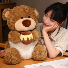 Gấu nâu HoneyBear ôm hũ mật