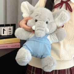Gấu bông voi xám mặc yếm 32cm
