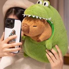 Gấu bông Capybara cá sấu