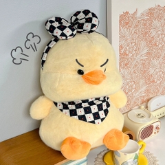 Gấu bông vịt vàng buộc nơ 40cm