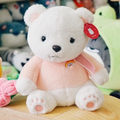 Gấu Teddy đeo nơ Rainbow