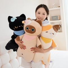 Gối ôm mèo mịn
