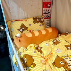Gối ôm bánh mỳ Capybara 90cm