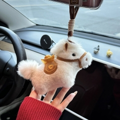 Móc khoá ngựa cõng vàng may mắn 2026