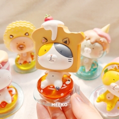 Decor Mèo đội bánh kẹo Summer Cat