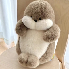 Rái cá bông tròn xoe