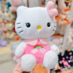 Gấu bông Hello Kitty cầu vồng