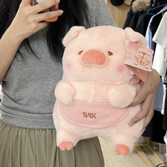 Gấu bông heo Lulu đeo tạp dề