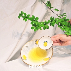 Set bát đĩa gốm Echi cao cấp