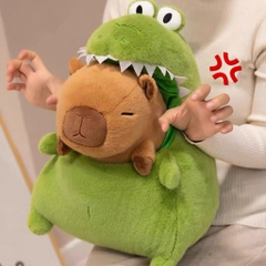 Gấu bông Capybara cá sấu