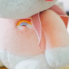 Gấu Teddy đeo nơ Rainbow